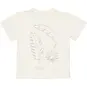 LEVV T-shirt Berny backprint (white pearl)