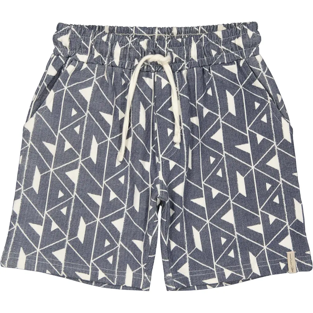 Korte broek Brady (aop blue graphic)