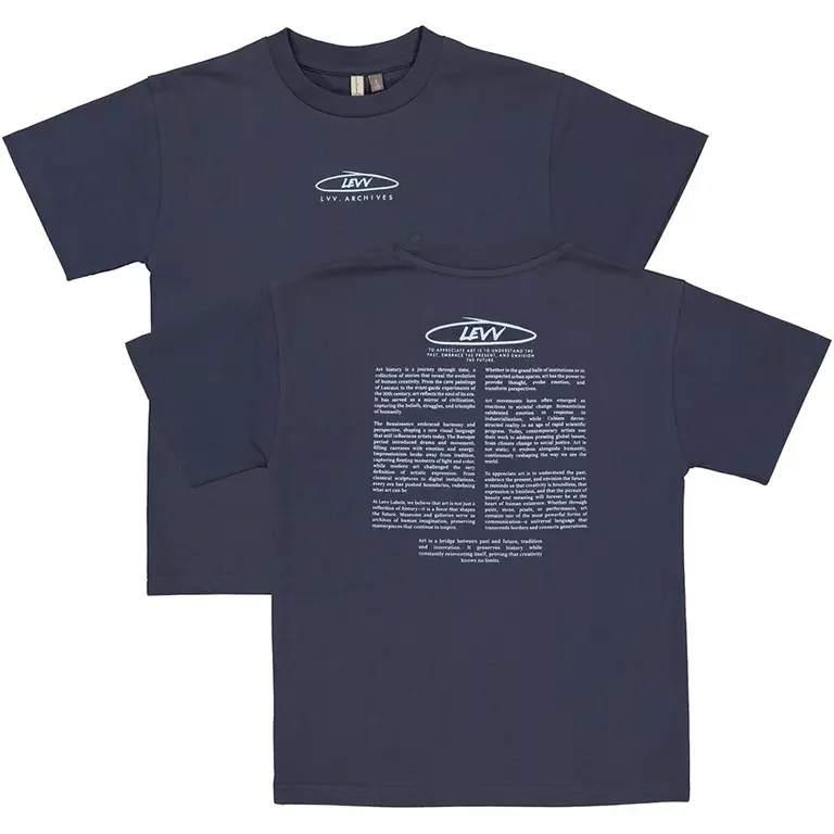 T-shirt Berk backprint (dark blue)