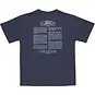 LEVV T-shirt Berk backprint (dark blue)