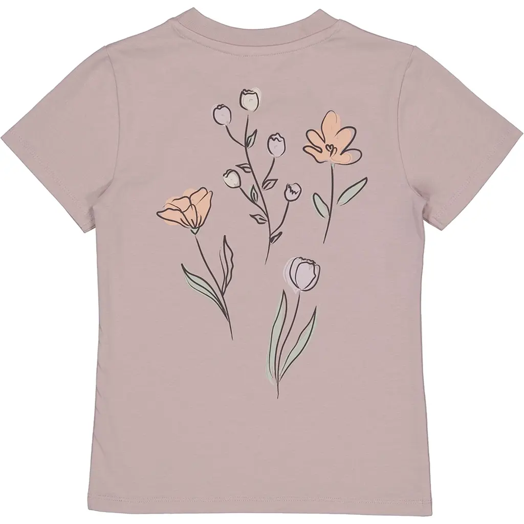 T-shirt Benin backprint (lilac)