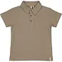 LEVV Polo t-shirt Branco (chocolate brown)