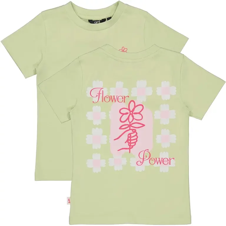 T-shirt Destiny backprint (soft green)