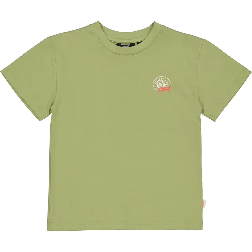 T-shirt Dayo backprint (sage green)