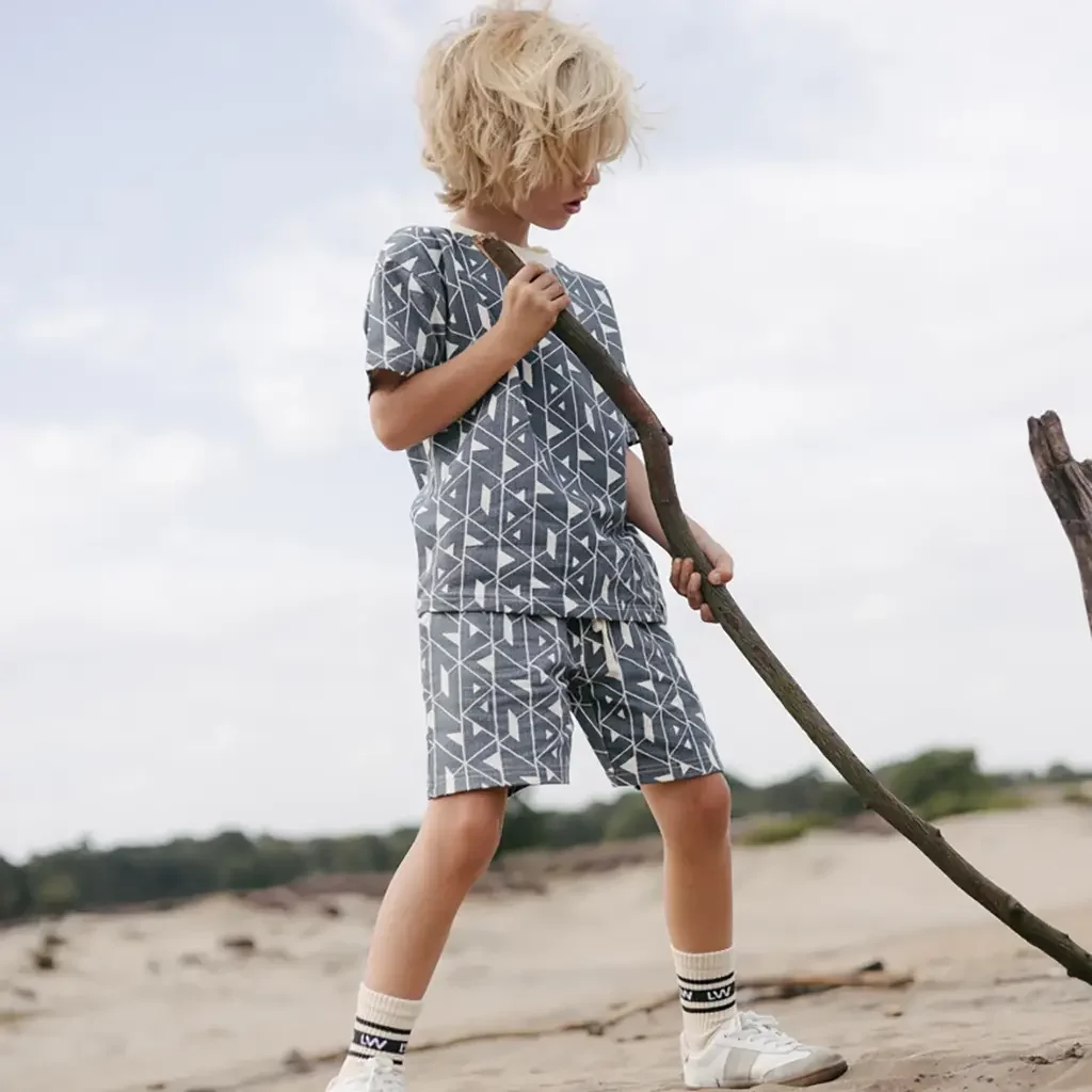 T-shirt Bender (aop blue graphic)