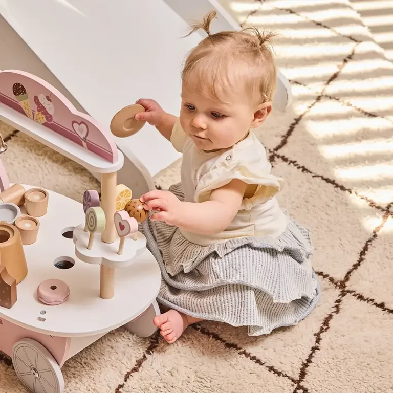 Jurk met haarbandje (blue)