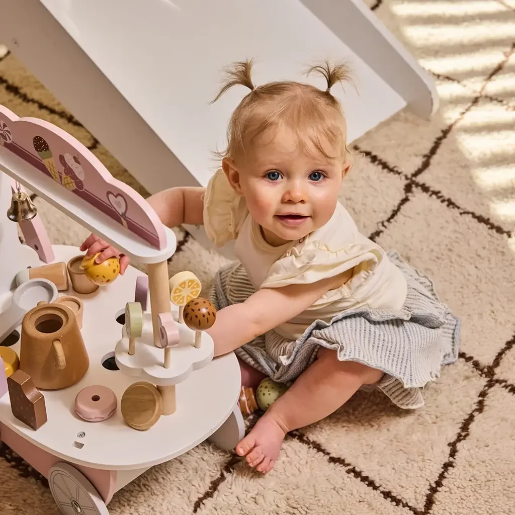 Jurk met haarbandje (blue)