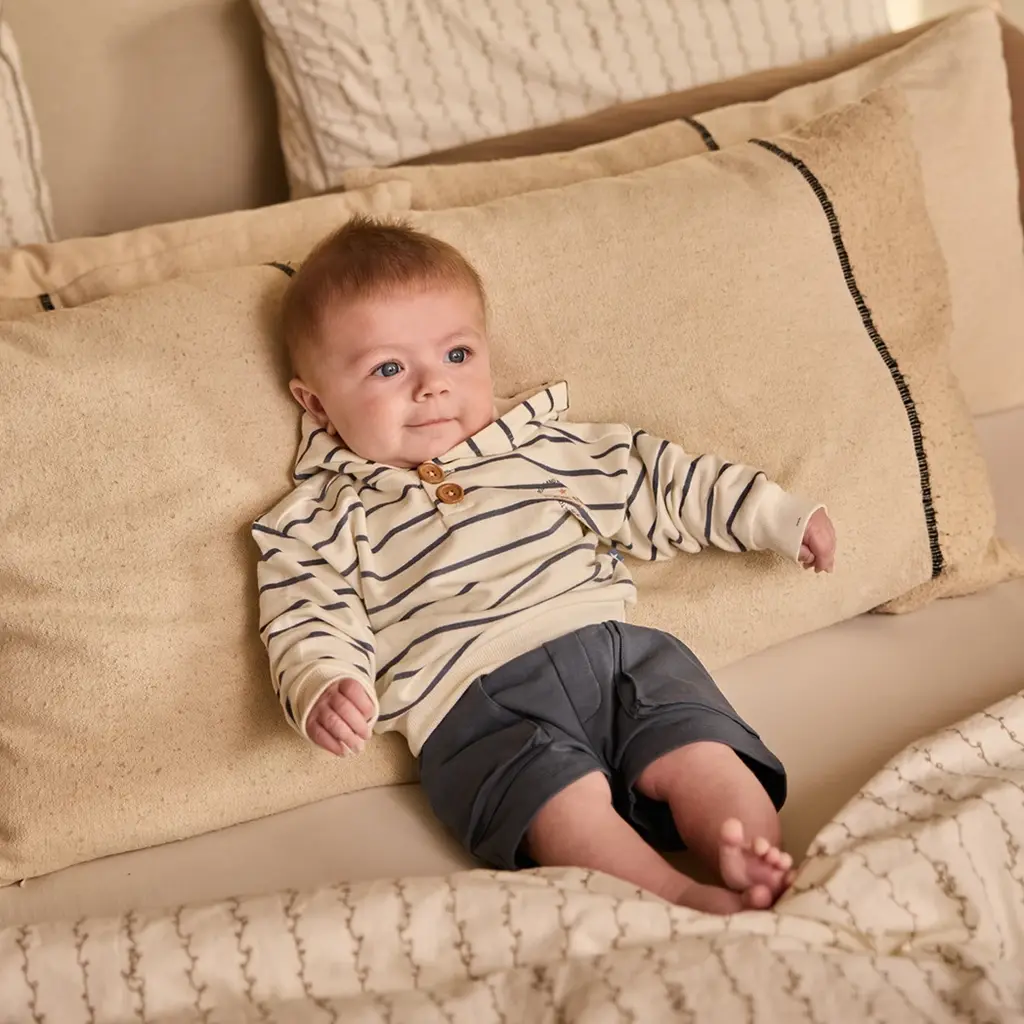 Trui hoodie (off-white)