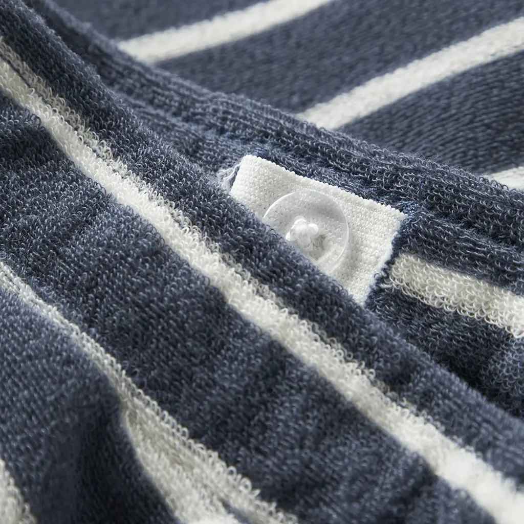 Korte broek badstof Finti (vintage indigo)