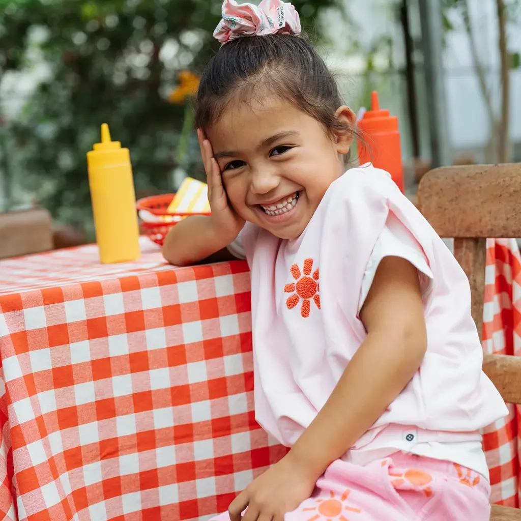 Korte broek (neon pink)