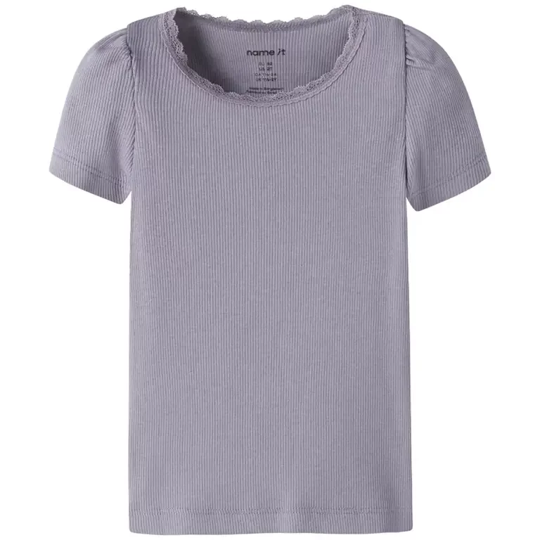 T-shirt rib Kab (lavender gray)