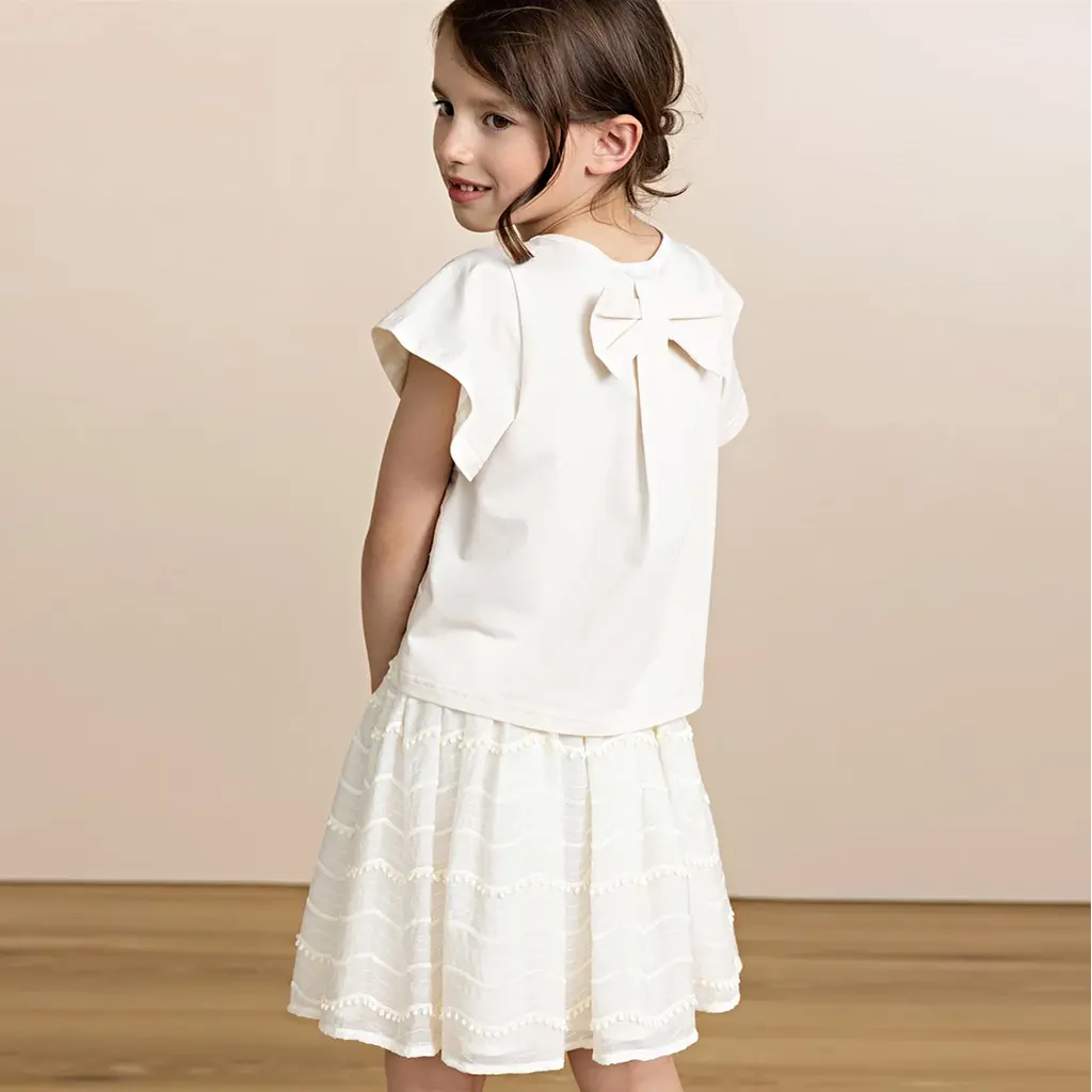 Rokje Ninu (pearled ivory)