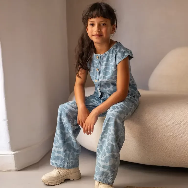 Broek Fleur (denim aop)