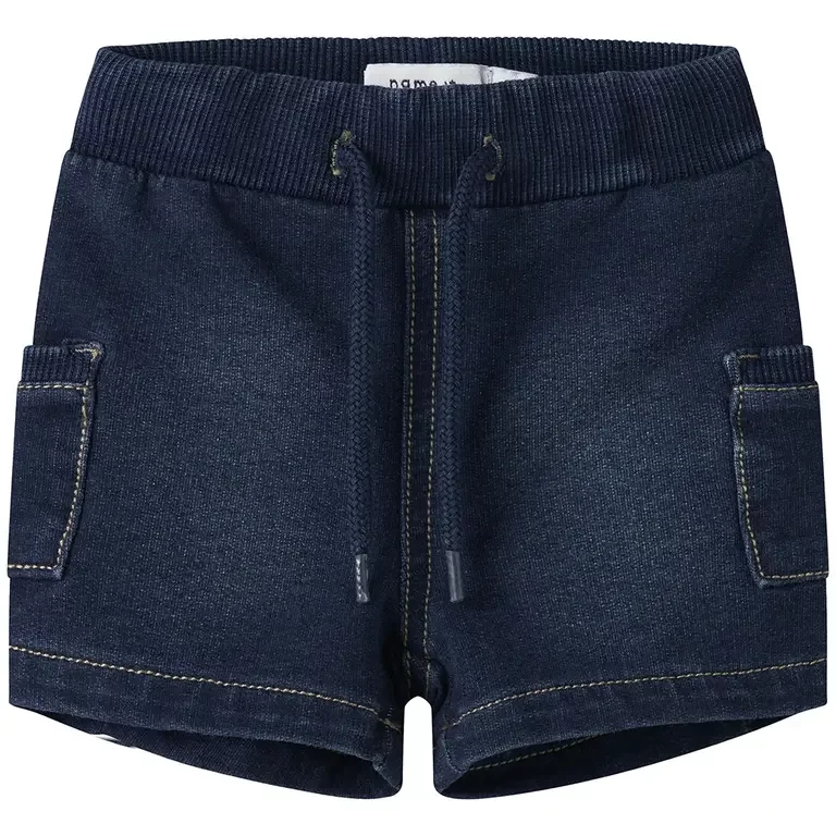 Korte jog jeans Silas (dark blue denim)