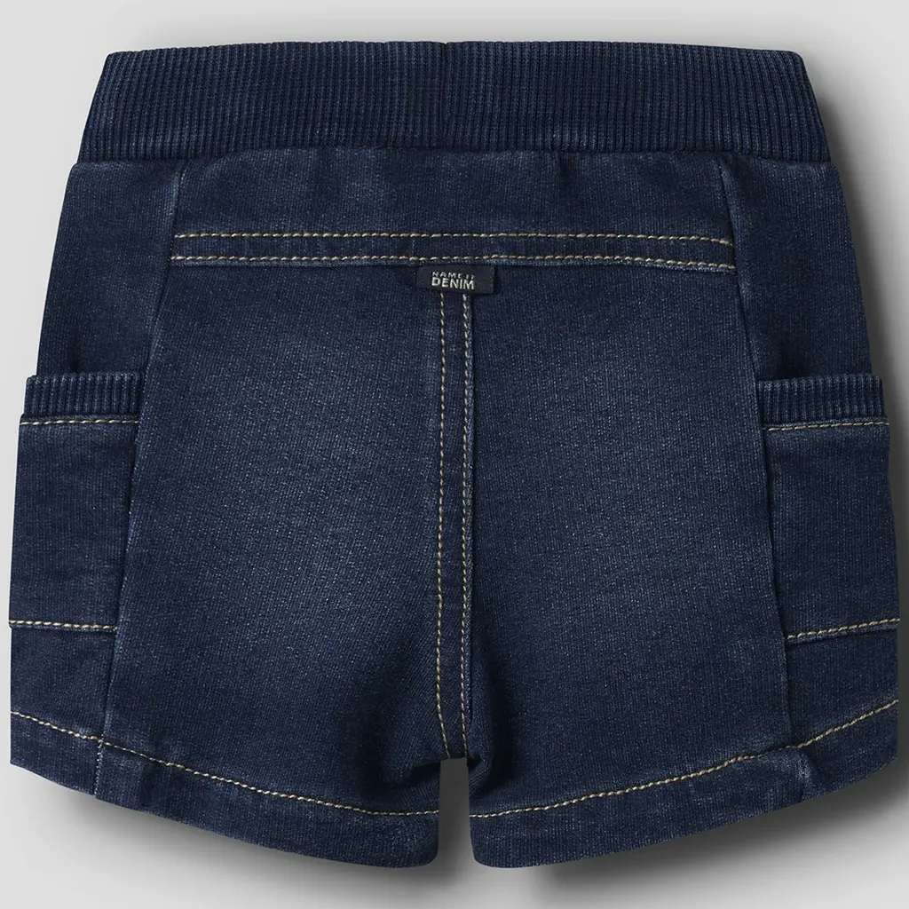 Korte jog jeans Silas (dark blue denim)