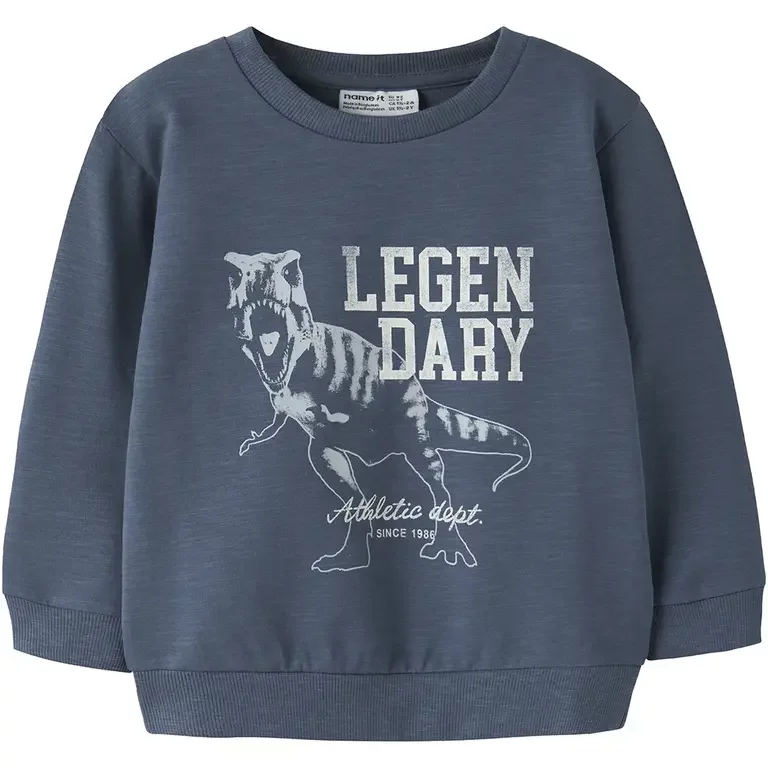 Trui sweat Fento (vintage indigo)