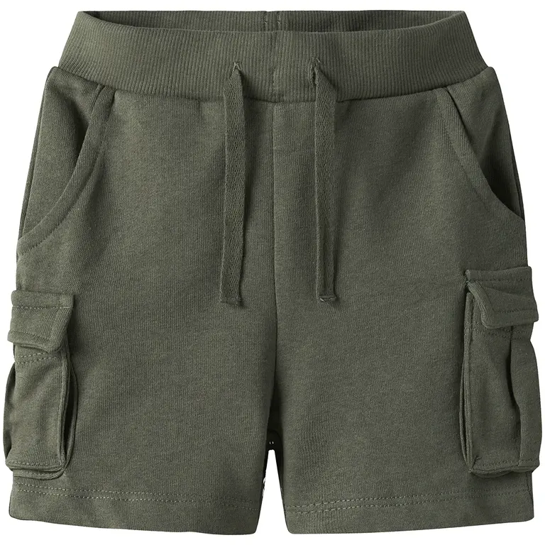 Korte broek cargo sweat Moli (dusty olive)