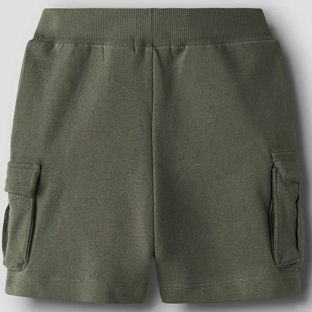 Korte broek cargo sweat Moli (dusty olive)