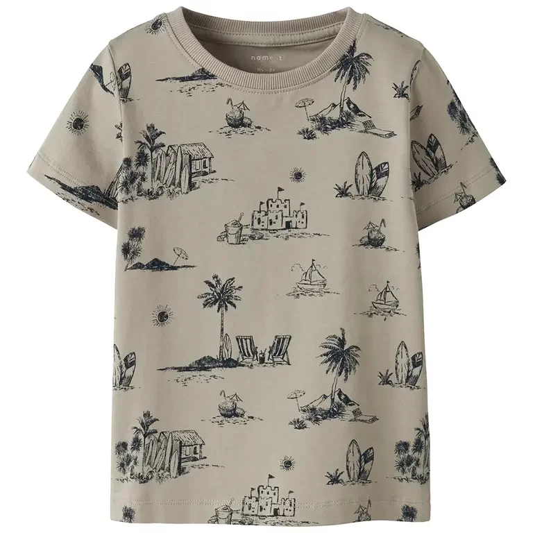 T-shirt Fille (chateau gray)