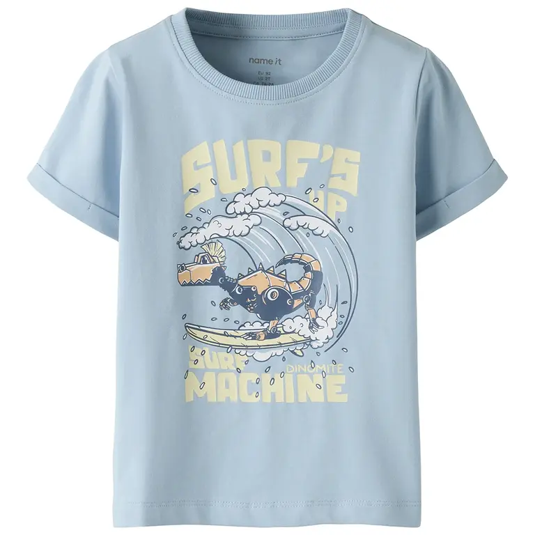 T-shirt Vux (blue fog dino robot)