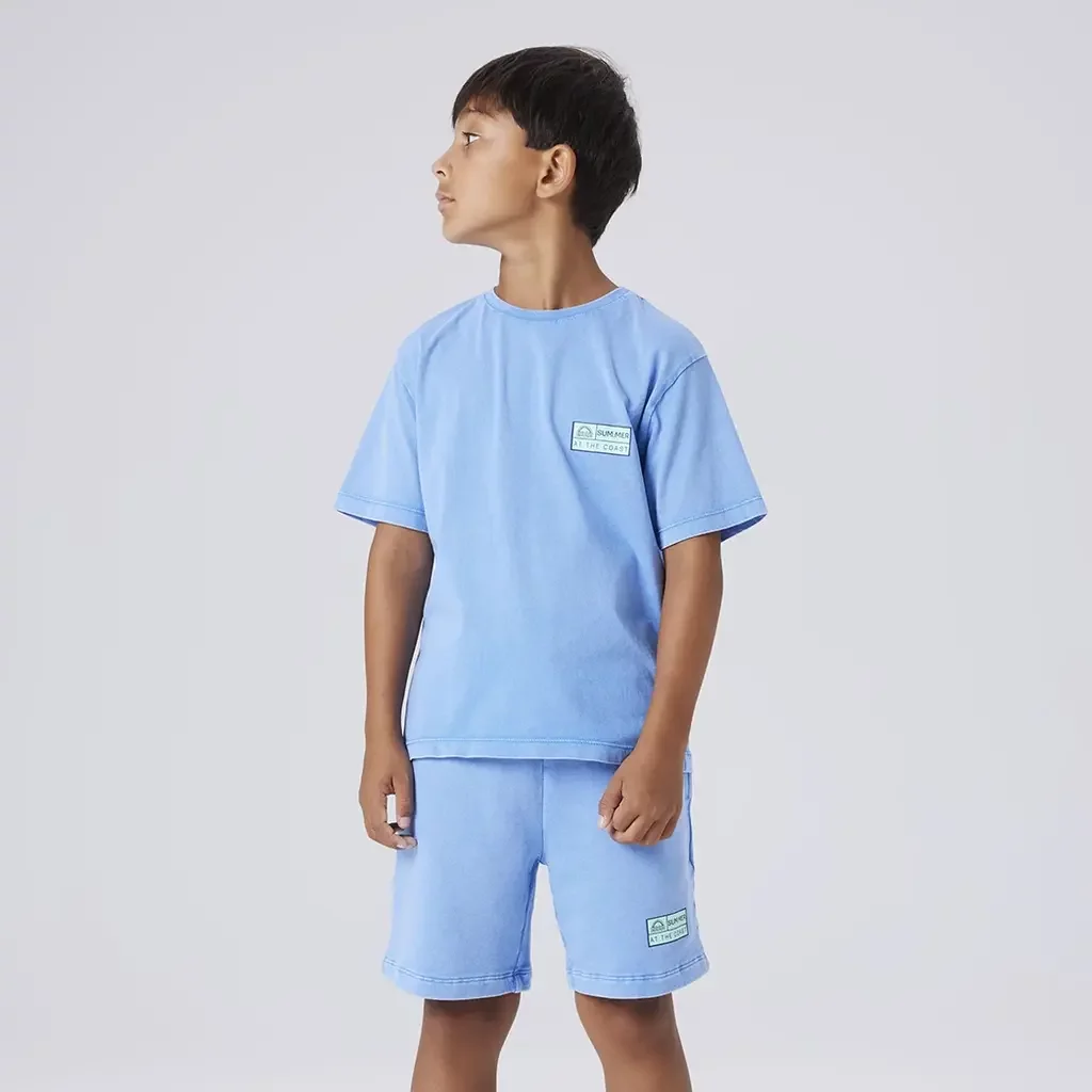 Korte broek sweat Fandel (palace blue)