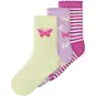 Name It Drie paar sokken (pear sobet/pirouette/strawberry moon)