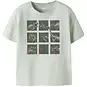 Name It T-shirt Voto (pale aqua dino squad)