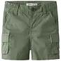 Name It Korte cargo broek STRAIGHT FIT Ryan (olivine)