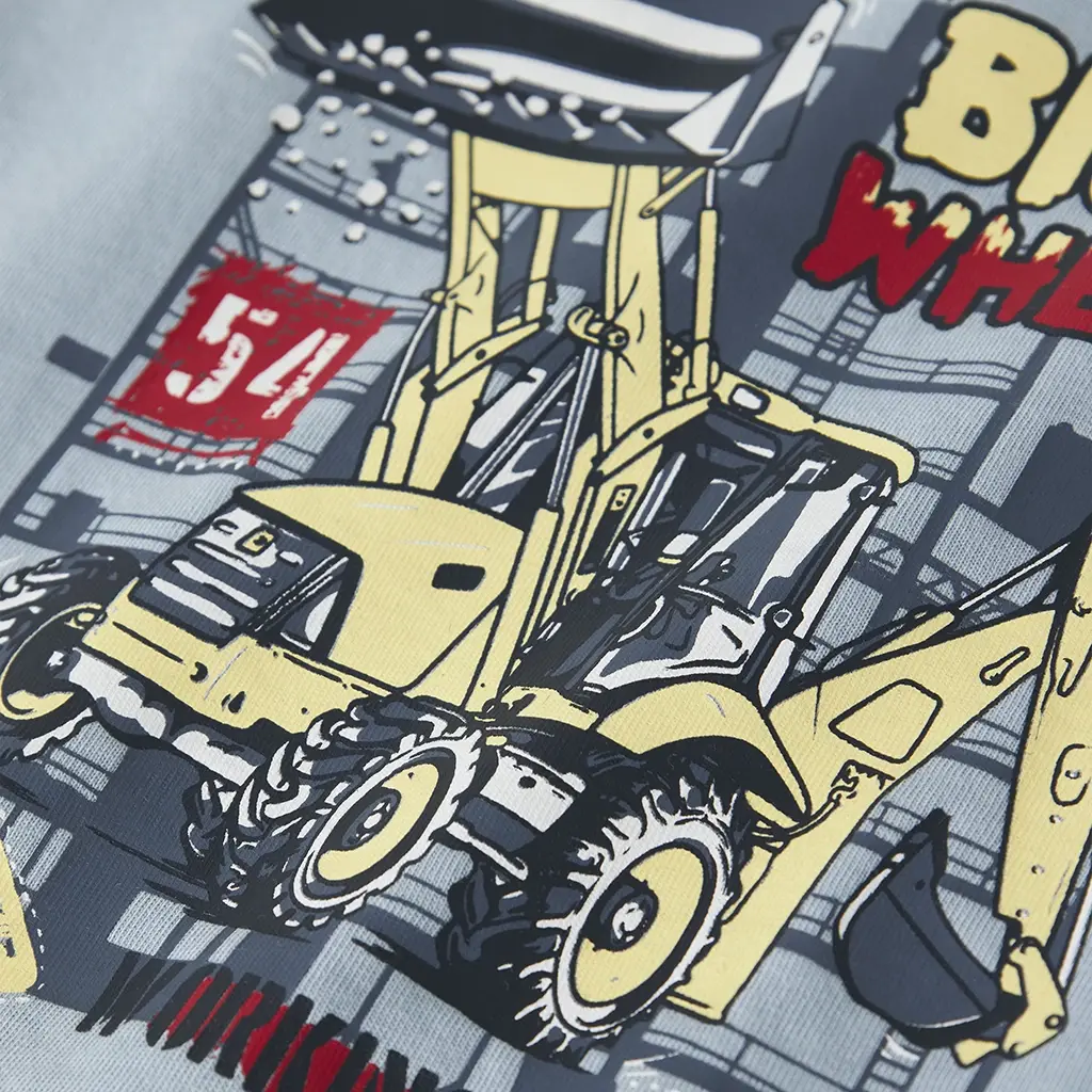 T-shirt Vagno (blue fog excavator)