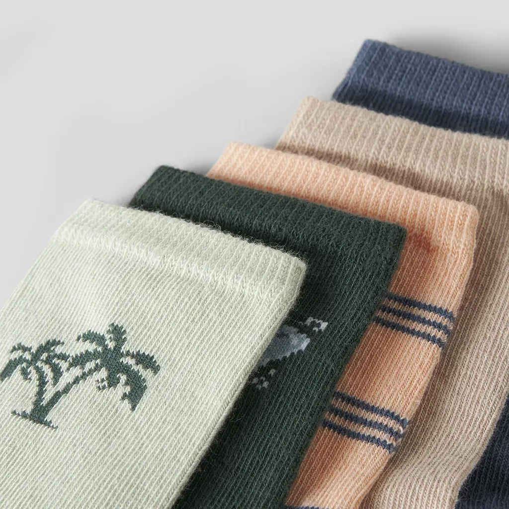 Vijf paar sokken Vagn (chateau gray)