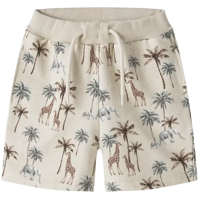 Korte broek sweat Henry (peyote melange)