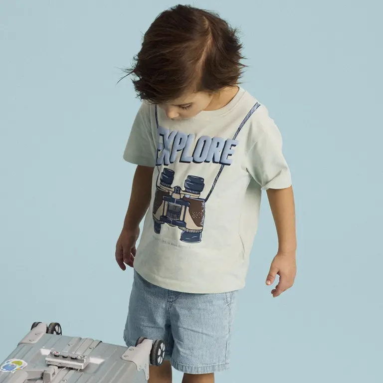 T-shirt Holli (pale aqua)