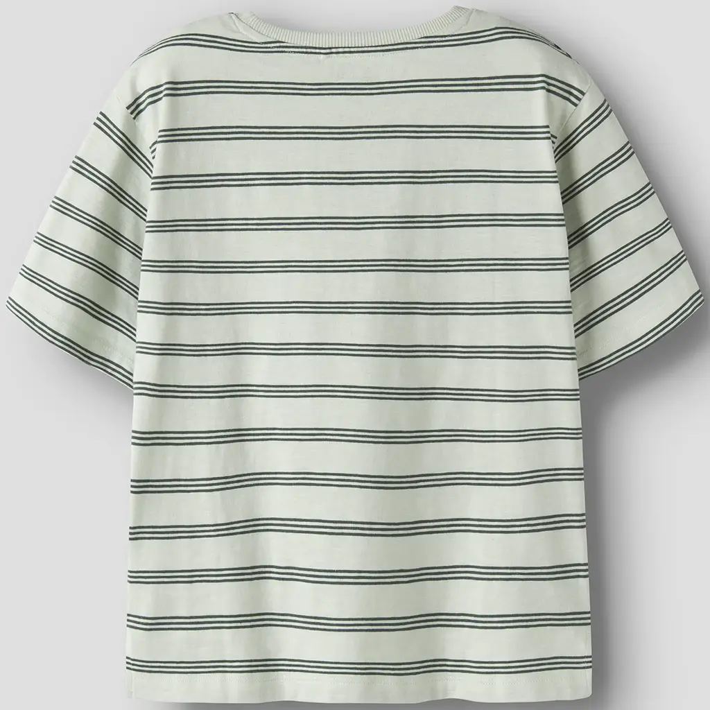 T-shirt streep Voby (pale aqua garden topiary)