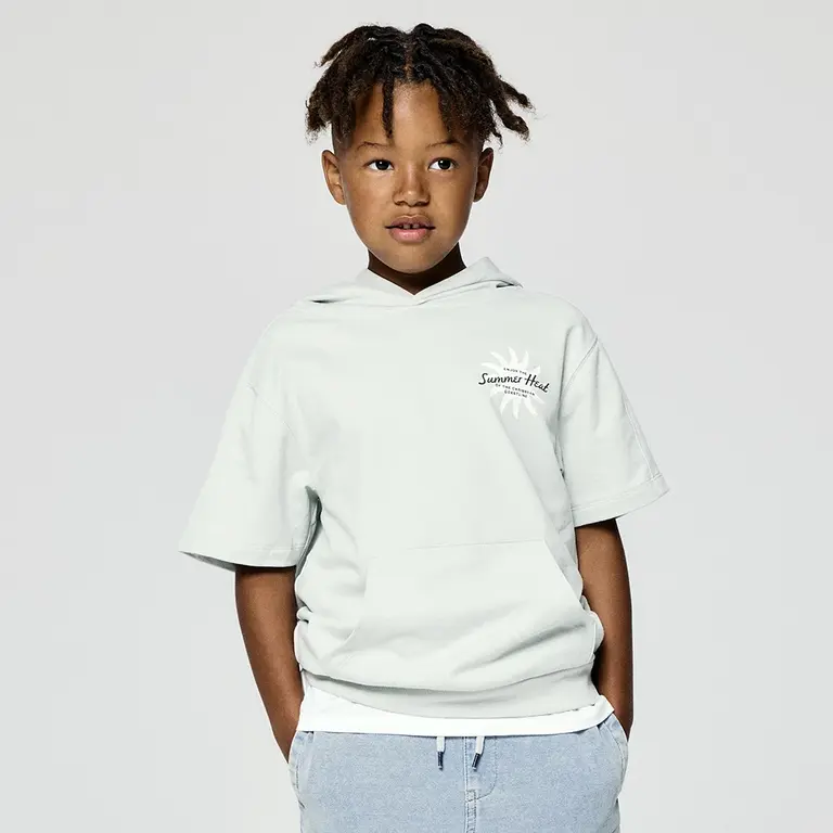 Shirt sweat Huko (pale aqua)