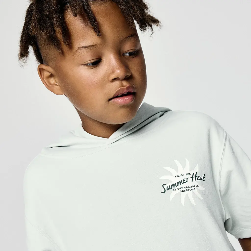 Shirt sweat Huko (pale aqua)