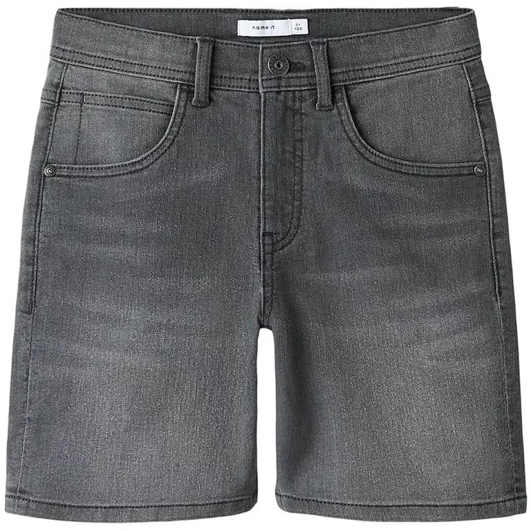 Korte broek jeans STRAIGHT FIT Ryan (medium grey denim)