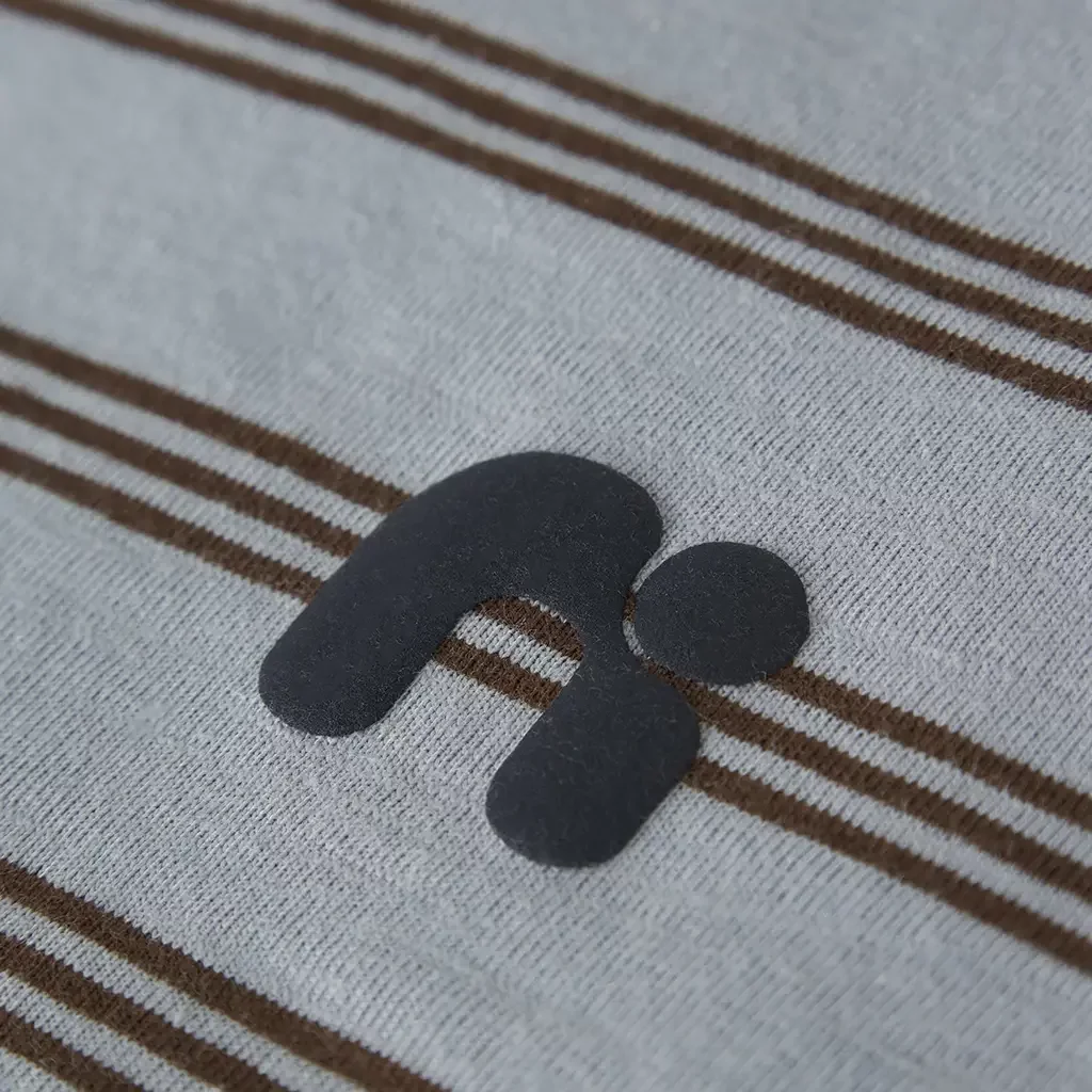 T-shirt streep Voby (blue fog chestnut)