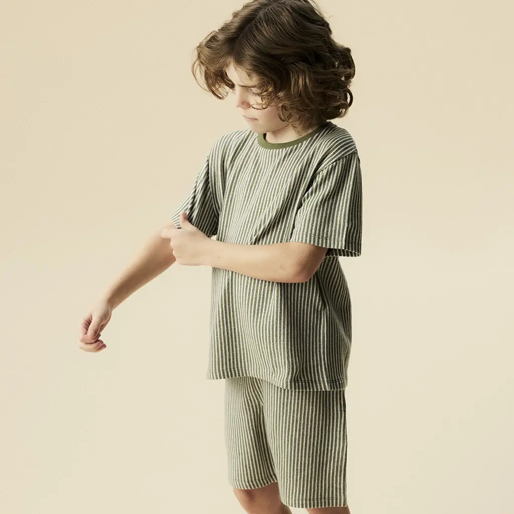 Korte broek sweat Hans (olivine)