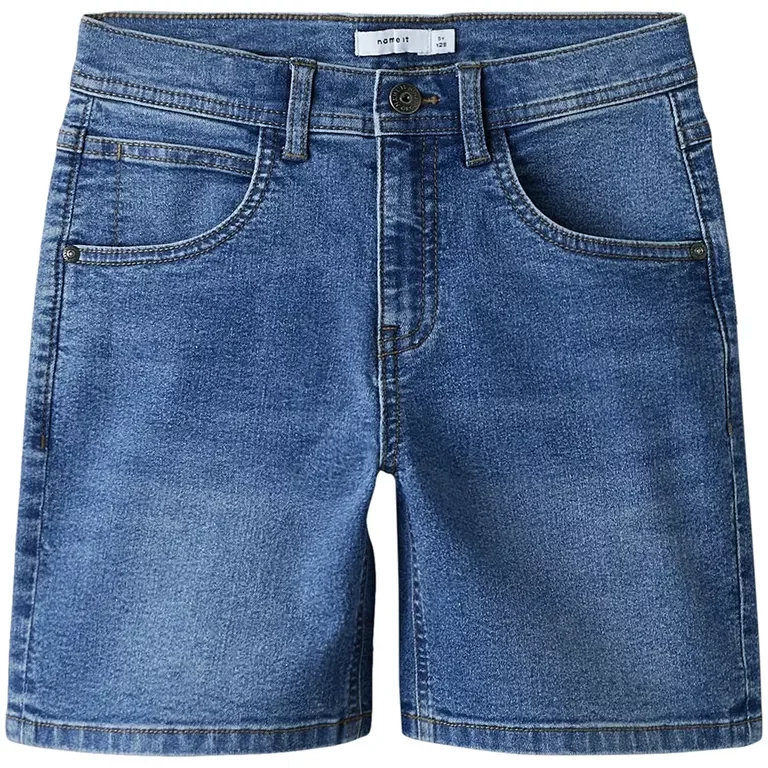 Korte broek jeans STRAIGHT FIT Ryan (medium blue denim)