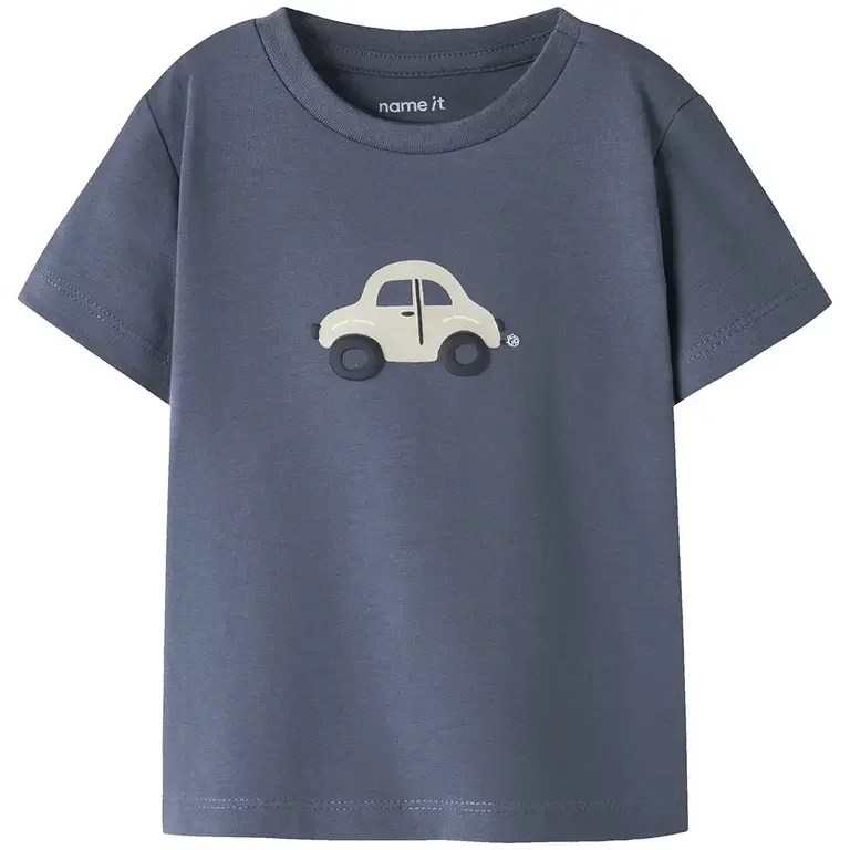T-shirt Vacion (vintage indigo car)
