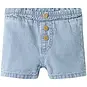 Name It Kort broekje streepje Ryan (light blue denim)
