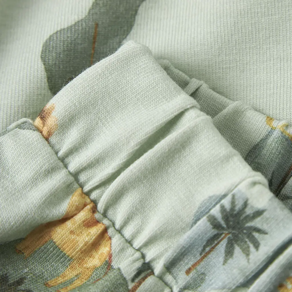 Kort broekje Hello (pale aqua)