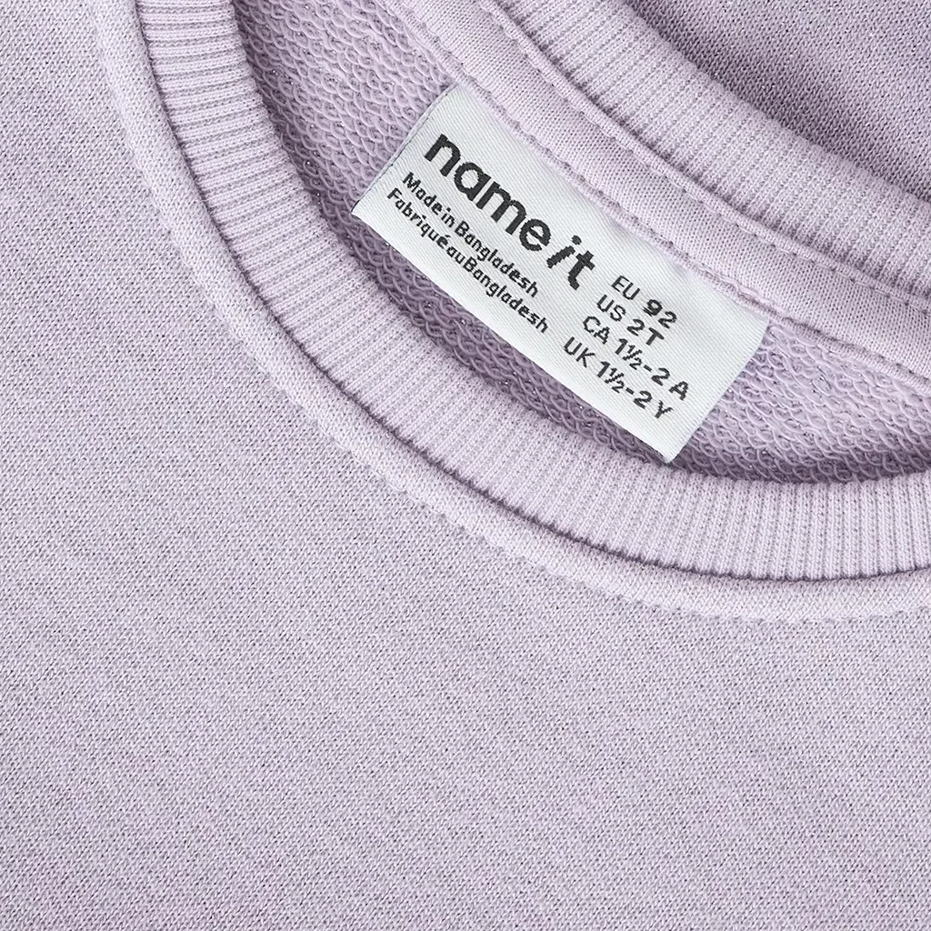 Trui sweat Filana (lavender lily)