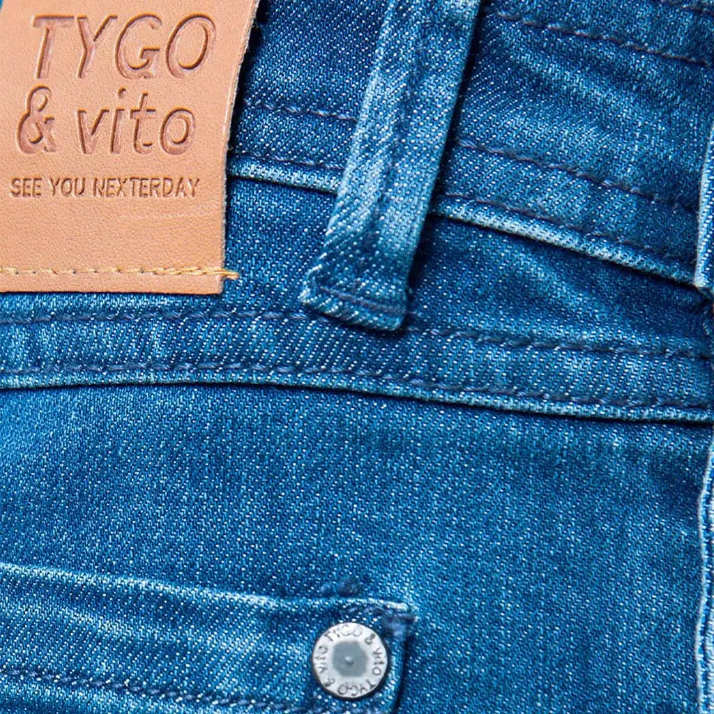 Tuinbroek high stretch (used denim)