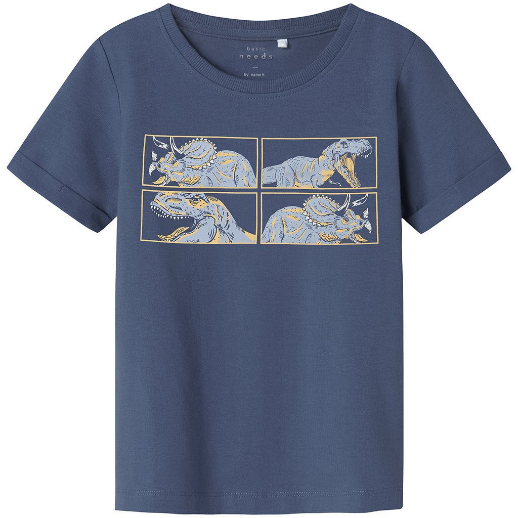 T-shirt Vux (vintage blue dino dino)