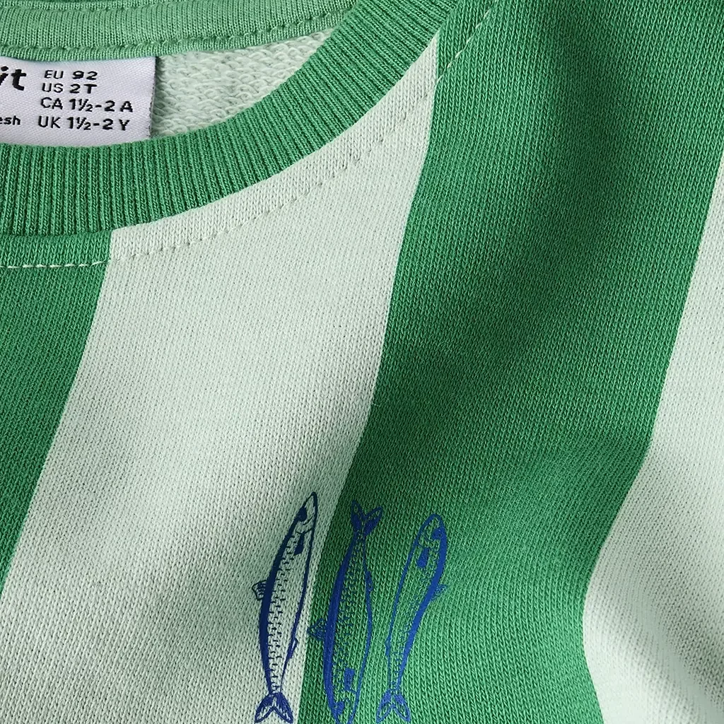 Trui sweat Haddian (jelly bean)