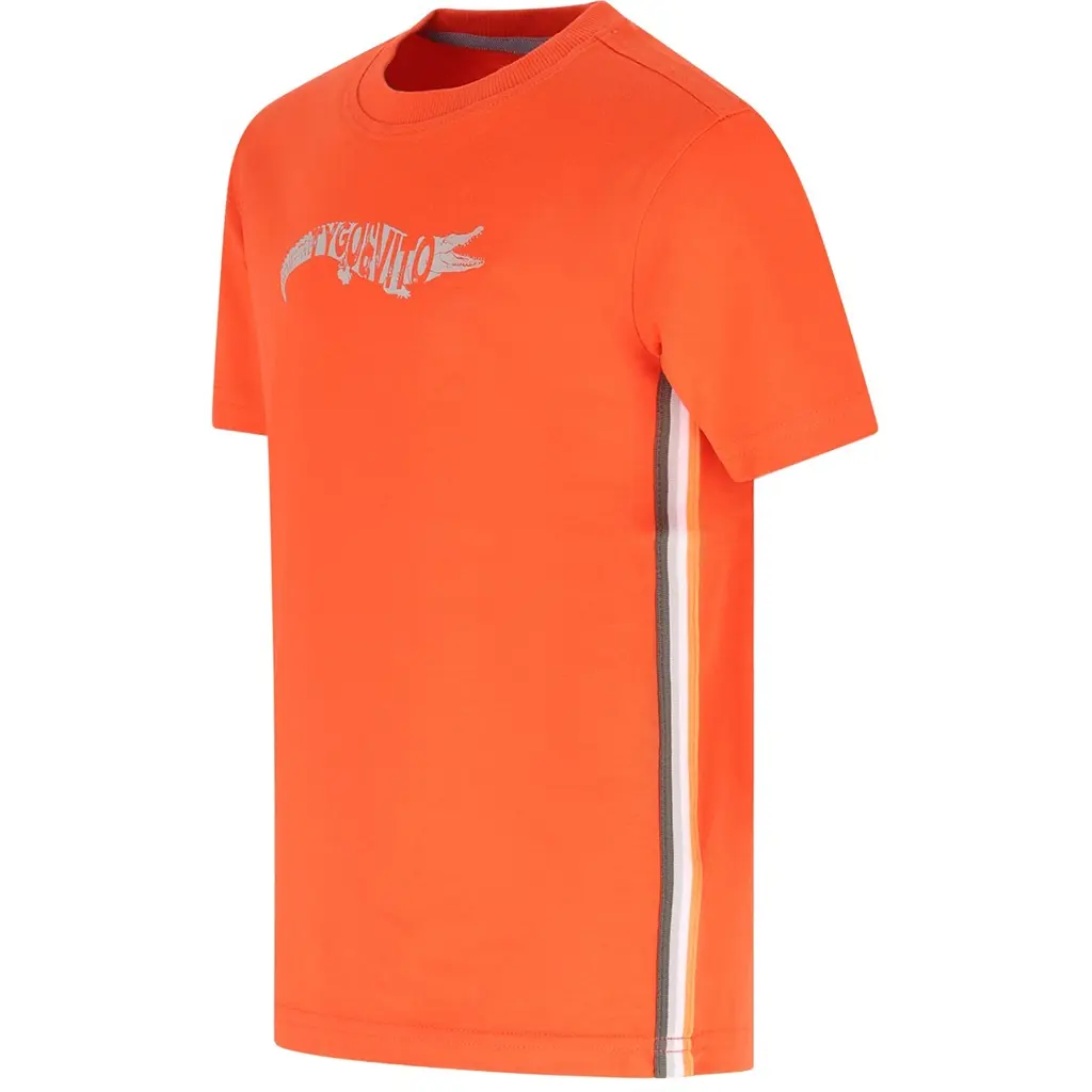 T-shirt Wessel (mandarin red)