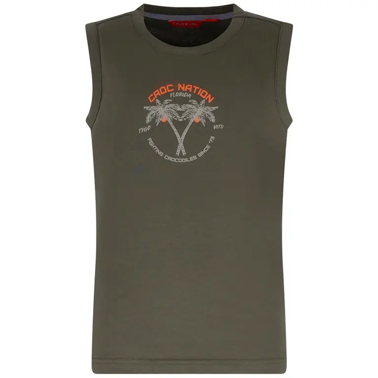 Tanktop Daan (olive)