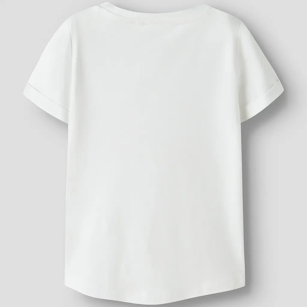 T-shirt Vix (bright white flamingo love)