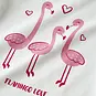 Name It T-shirt Vix (bright white flamingo love)